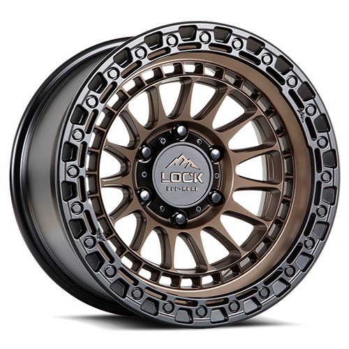 Lock Offroad Mojave Matte Bronze With Matte Black Ring