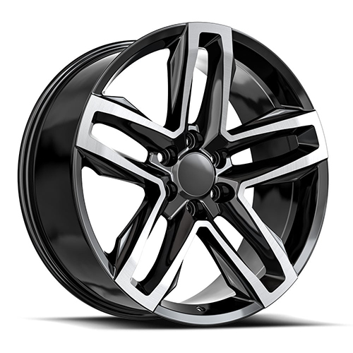 OE Revolution C-24 Gloss Black Machined