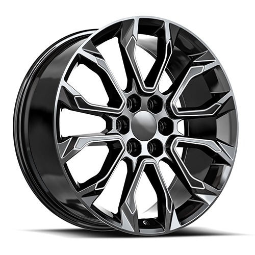 OE Revolution G-38 Gloss Black Milled