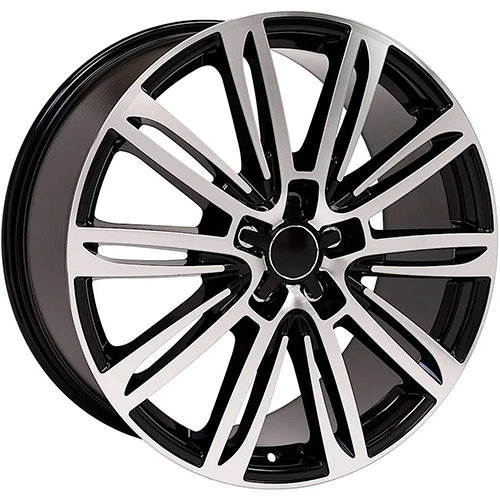 OE Wheels Audi A Series AU21 Black Machined