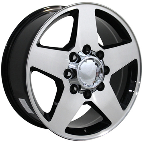 OE Wheels Chevrolet CV91A Black Machined