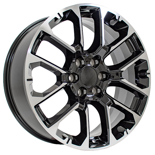 OE Wheels Chevrolet Suburban 1500 CV67 Black Machined