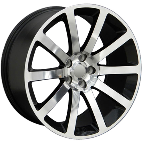 OE Wheels Chrysler 300 CL02 Polished W/ Black Inlay