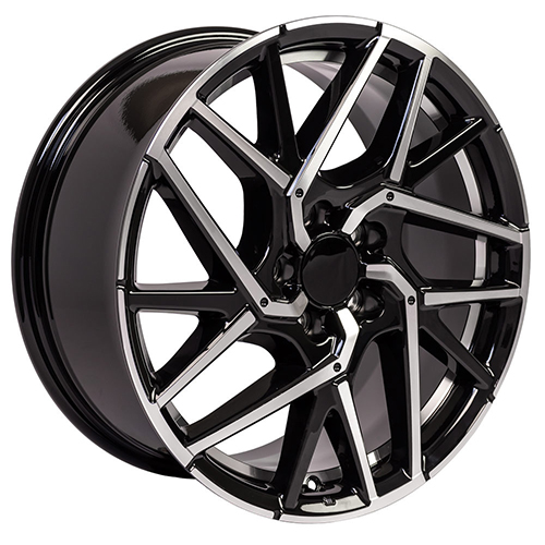 OE Wheels Honda Civic Hatchback HD06 Black Machined