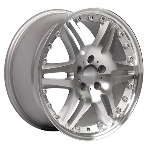 Replica Wheel Mercedes Benz C Class MB09 Silver Machined