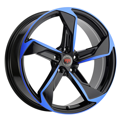 Revolution Racing RR20 Black W/ Blue Machined Spoke Accents