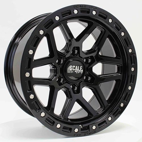 Scale 4x4 S02 Gloss Black