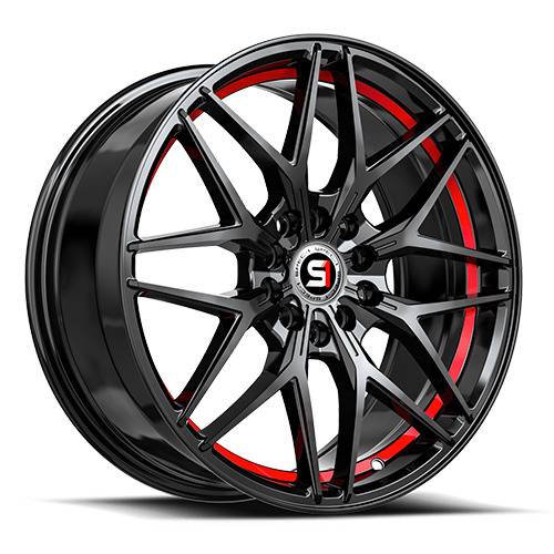 Spec-1 SP-60 Gloss Black With Red Undercut