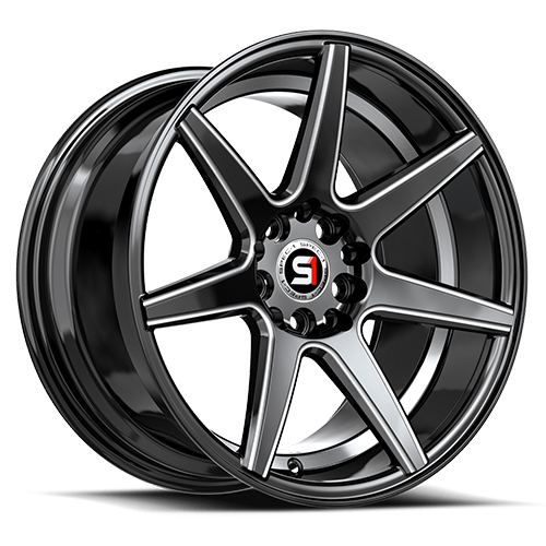 Spec-1 SP-73 Gloss Black Milled With Milled Undercut