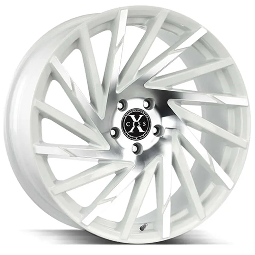 Xcess X02 White Machined