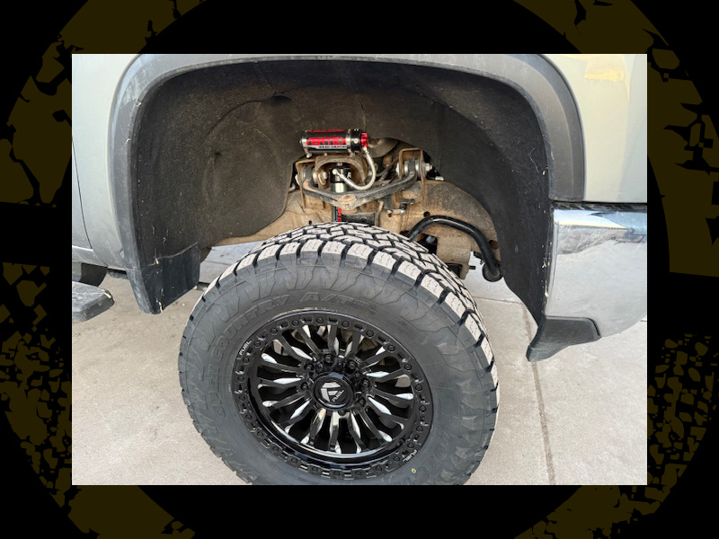 2024 Chevrolet Silverado 2500 Fuel Offroad Rincon Fc857 20x9 Toyo Open Country At3 35x12 50r20 5in Rough Country Suspension Lift 