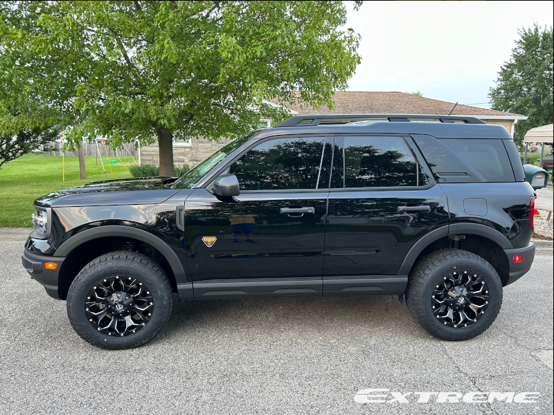 2024 Ford Bronco Sport Badlands Fuel Assault 17x8.5 25 Toyo Open Country At3 245 65 17 