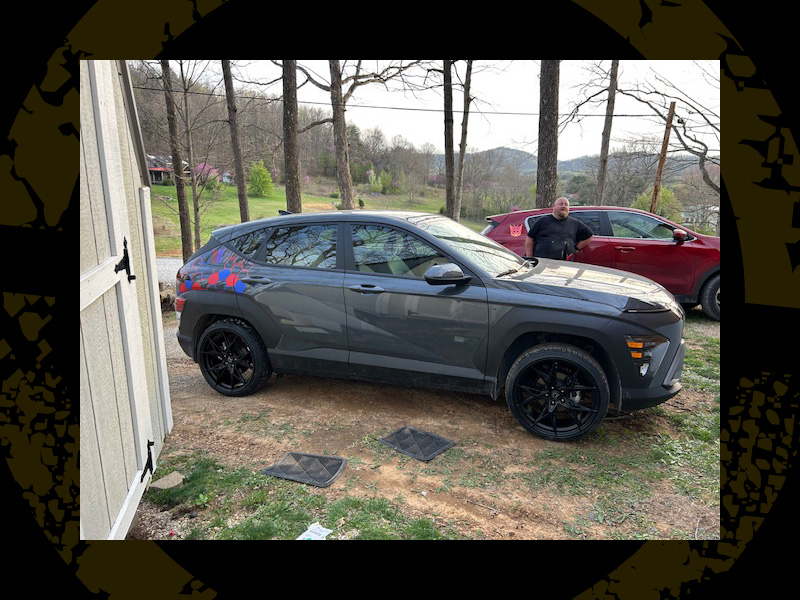 2025 Hyundai Kona Se Defy D11 20x8 5 Laufenn A Fit 235 35r20 