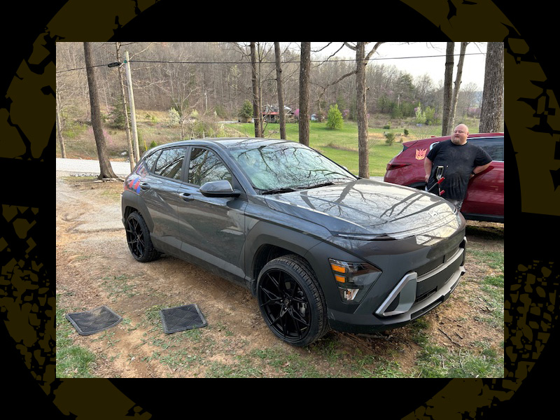 2025 Hyundai Kona Se Defy D11 20x8 5 Laufenn A Fit 235 35r20 