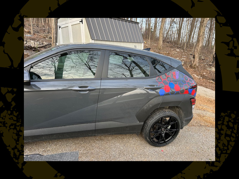 2025 Hyundai Kona Se Defy D11 20x8 5 Laufenn A Fit 235 35r20 