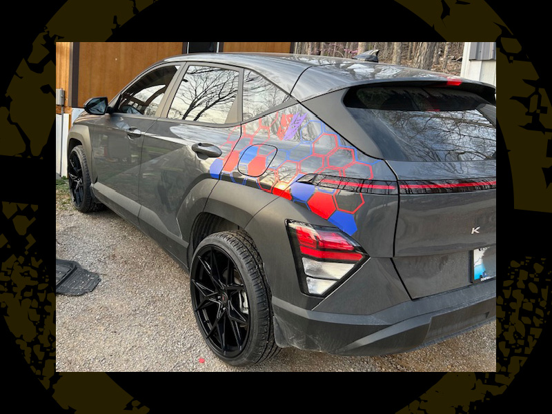 2025 Hyundai Kona Se Defy D11 20x8 5 Laufenn A Fit 235 35r20 