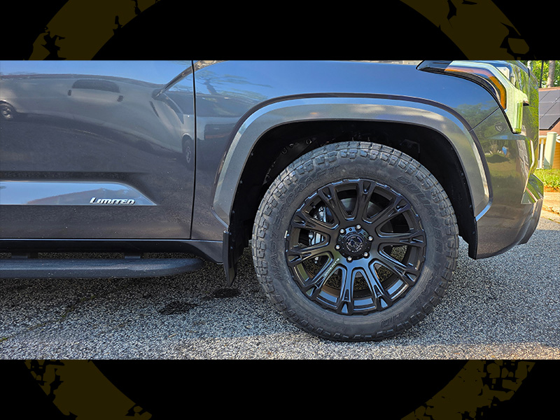 2025 Toyota Sequoia Black Rhino Diamondback Br020 20x9 Mastercraft Courser Trail Lt 265 60r20 