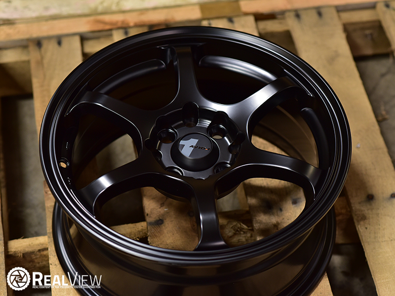 Avid1 Av02 15x6 5 38 Matte Black Wheels Rims 