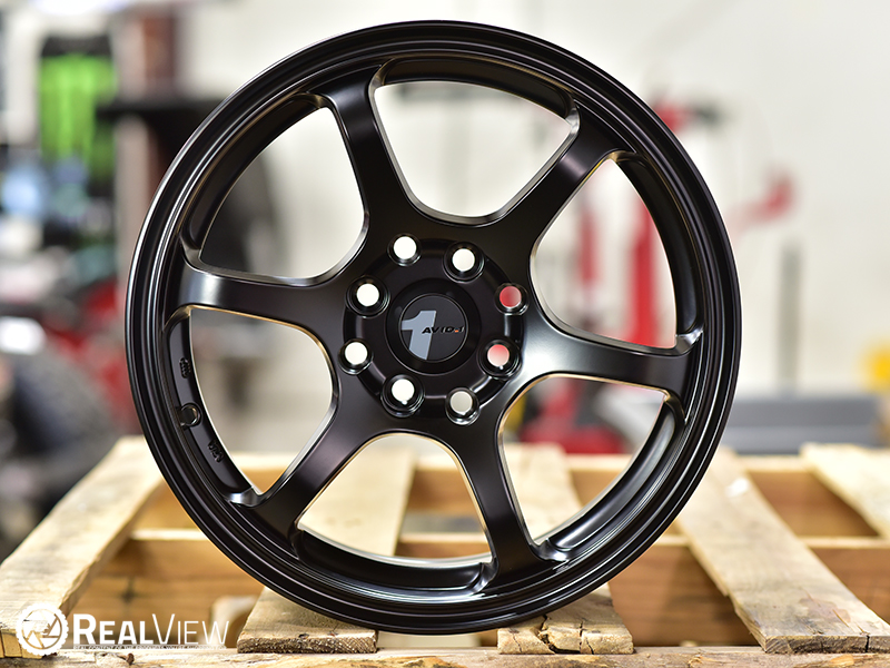 Avid1 Av02 15x6 5 38 Matte Black Wheels Rims 