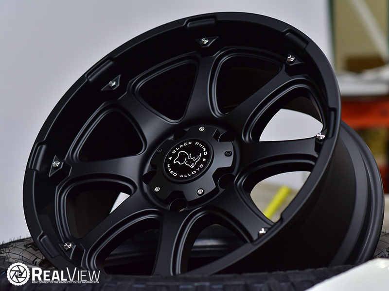 Black Rhino Glamis 20x9 12 Matte Black 