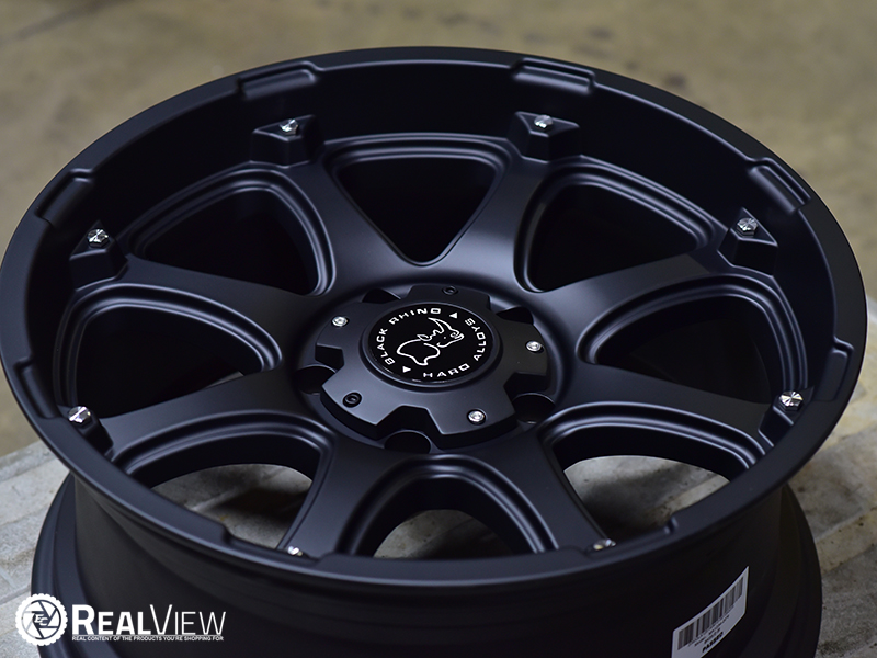 Black Rhino Glamis 20x9 12 Matte Black 