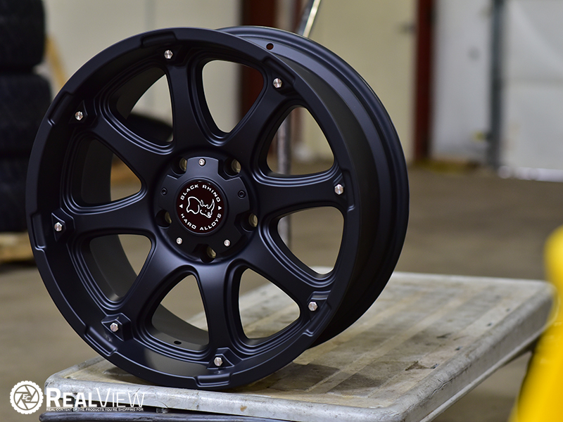 Black Rhino Glamis 20x9 12 Matte Black 