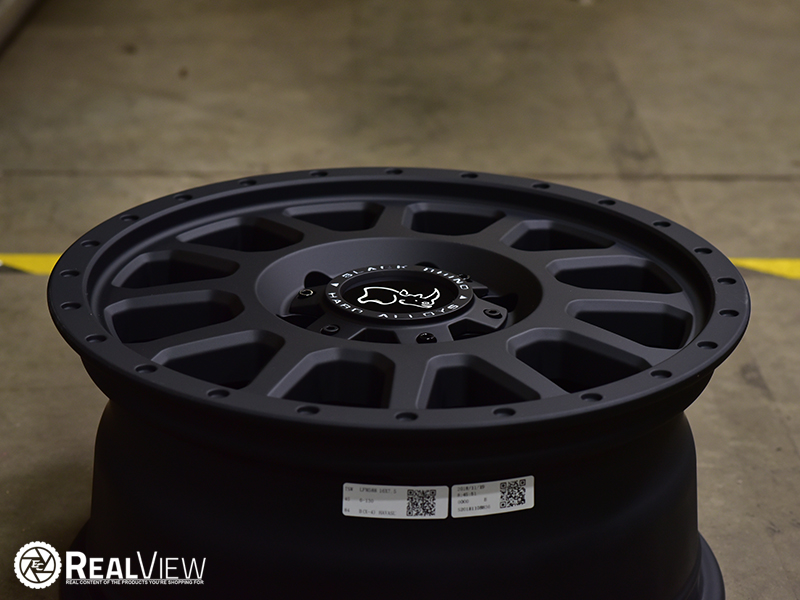 Black Rhino Havasu 16x7.5 45 Matte Black 