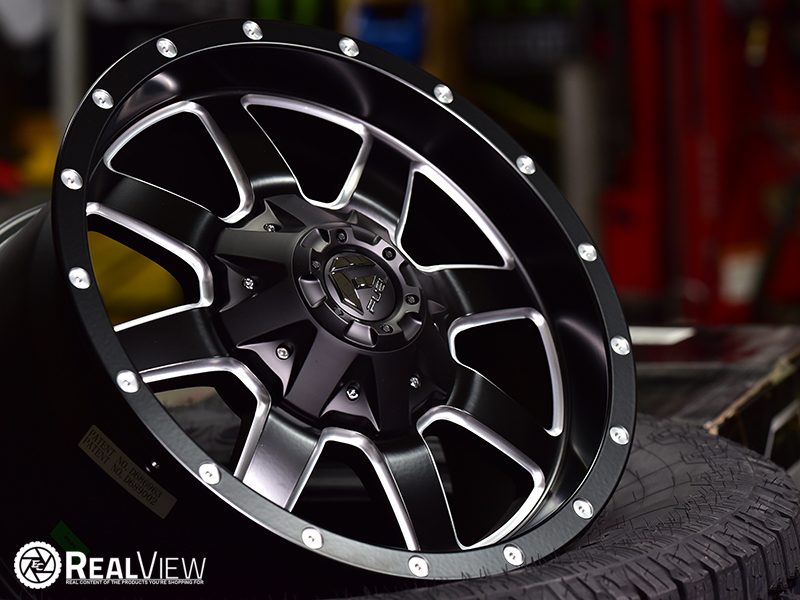 Maverick Black Milled Edge 17x8 5 25 Wheels Rims 