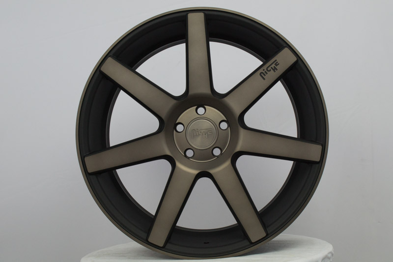 Niche Verona M150 19x8.5 5 Lug Black Machined Wheels Rims .JPG