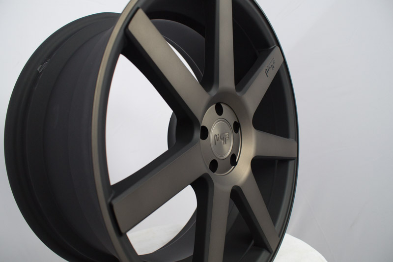 Niche Verona M150 19x8.5 5 Lug Black Machined Wheels Rims .JPG