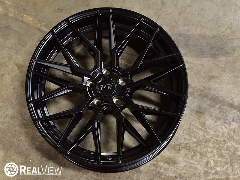 Niche=gamma M190 Satin Black 20x9 35 Wheels Rims 