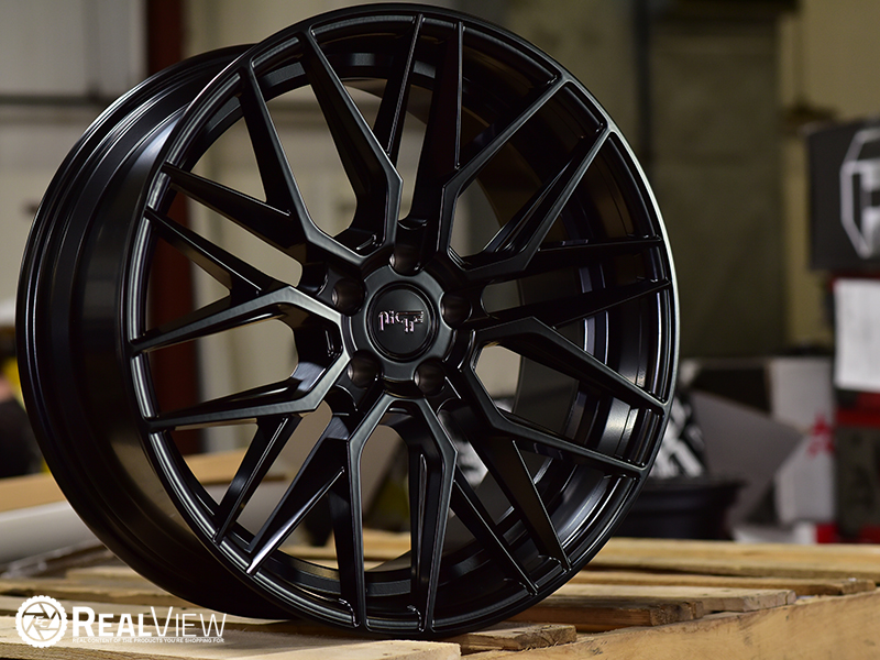 Niche=gamma M190 Satin Black 20x9 35 Wheels Rims 