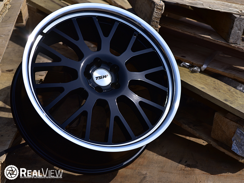 Tsw Tremblant 19x8 35 Gloss Black Cut Lip Wheels Rims 