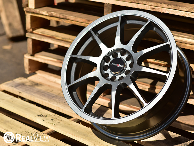 Vision 425 Bane 17x7 38 Gunmetal 