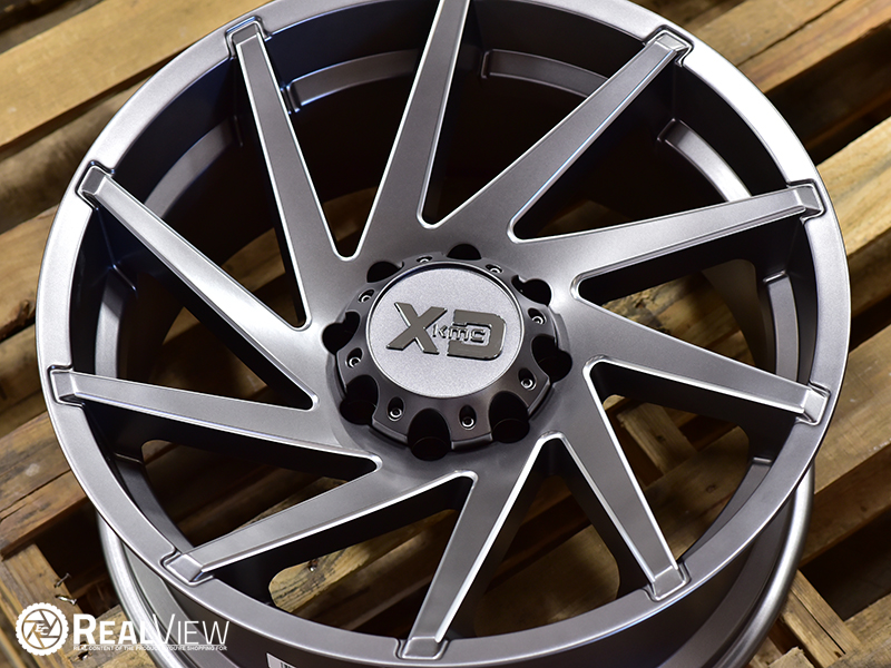 Xd834 Satin Grey Milled 22x10 18 Wheels Rims 