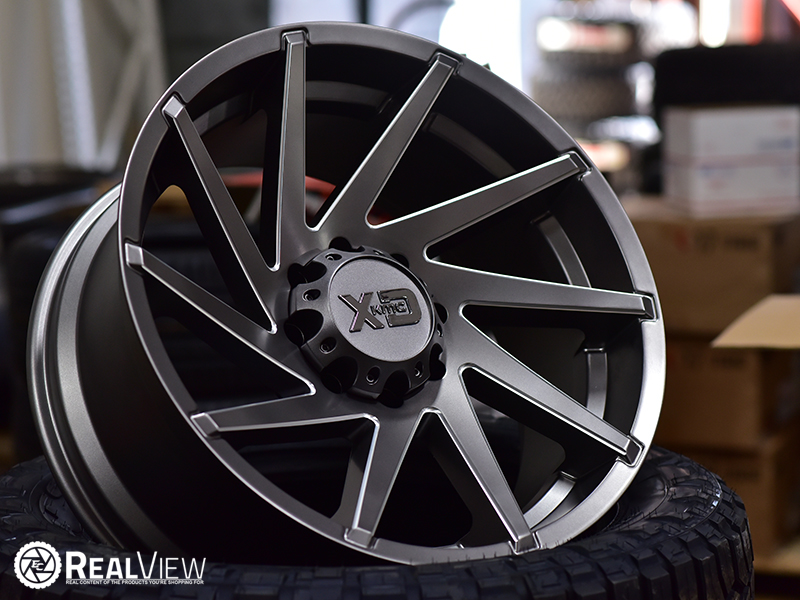 Xd834 Satin Grey Milled 22x10 18 Wheels Rims 