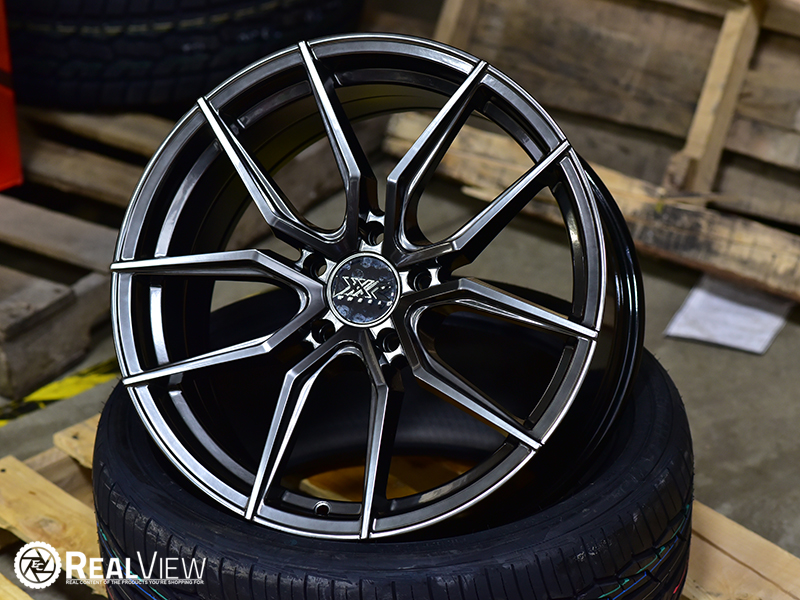 Xxr 559 Slingshot 18x8.5 35 Chiromium Black Wheels Rims 