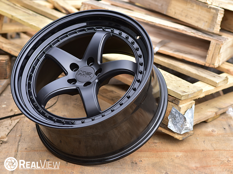 Xxr 565 18x8 5 35 Flat Black Gloss Black Lip 