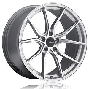 Advanti Racing Hybris 80 Silver W Machined Face