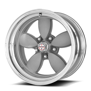 American Racing Classic 200S VN402 Gray W/ Polished Barrel