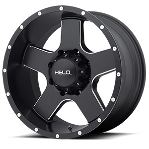 Helo HE886 Sati Black W/ Milled Spokes