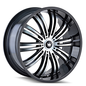 Mazzi Swank 363 Gloss Black W/ Machined Face