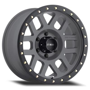 Method Race MR309 Grid Titanium/Black Street Loc