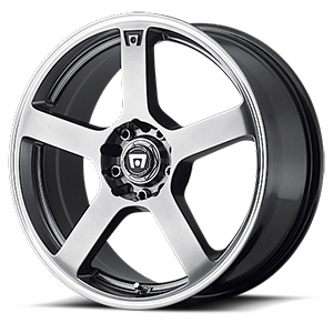 Motegi Racing MR116 Dark Silver W/ Machined Flange