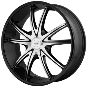 American Racing AR897 Gloss Black W/ Machined Face