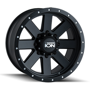 Ion Alloy 134 Matte Black W/ Black Beadlock