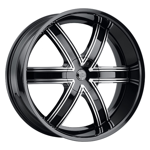 2Crave No.44 Gloss Black W/ Machined Face - Part Number N44-2295S15PB-I 2Crave No.44 Gloss Black W/ Machined Face Photo