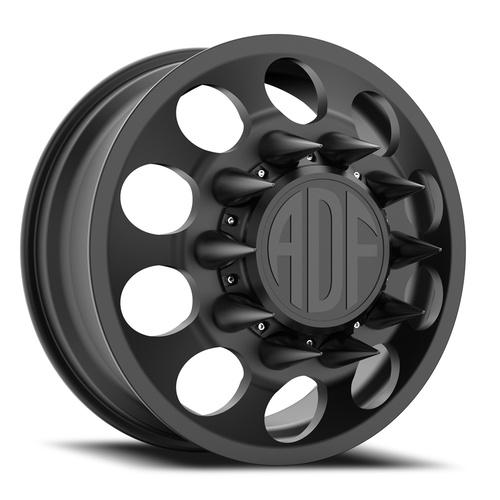 ADF Wheels Big Mac Dually Satin Black - Part Number D102SB248226-167 ADF Wheels Big Mac Dually Satin Black Photo