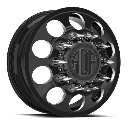 ADF Wheels Big Mac Gloss Black/Machined - Part Number D102BM288226-156 ADF Wheels Big Mac Gloss Black/Machined Photo