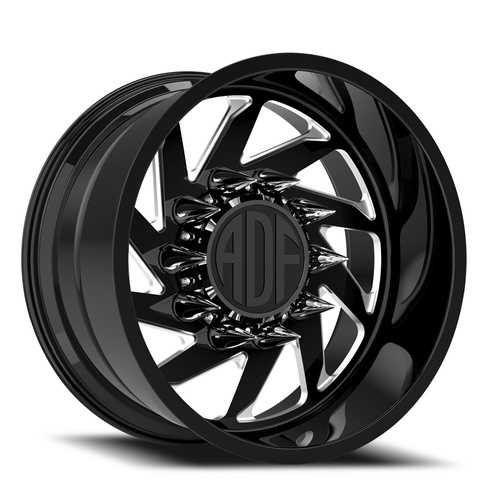ADF Wheels Contractor Gloss Black/Machined Photo